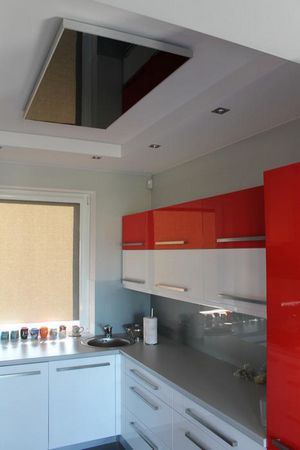 panel szklany 650W -nowoczesny wygląd - kolor na zamówienie