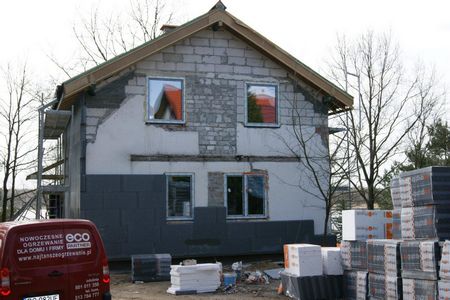 Okolice Warszawy - dom w remoncie